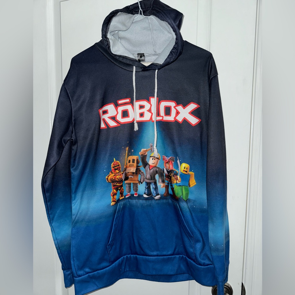 Roblox Hoodie Kids Large Roblox Hoodie Kids Large